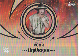 2025 Topps Universe WWE Wrestling Terry Funk #163