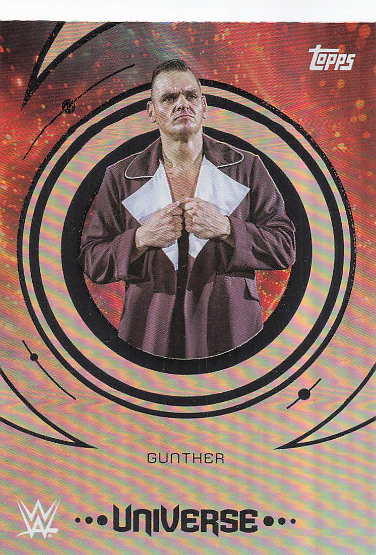 2025 Topps Universe WWE Wrestling Gunther #56