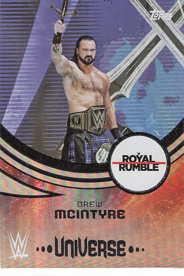 2025 Topps Universe WWE Wrestling Drew McIntyre #206