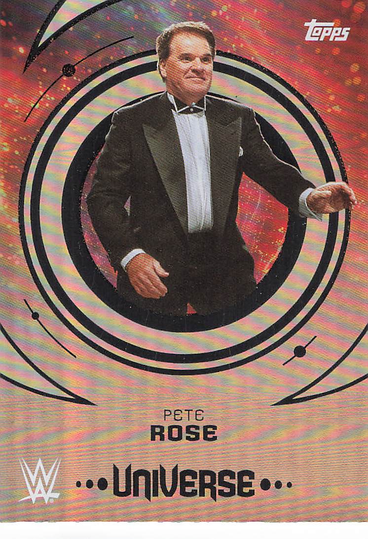 2025 Topps Universe WWE Wrestling Pete Rose #41