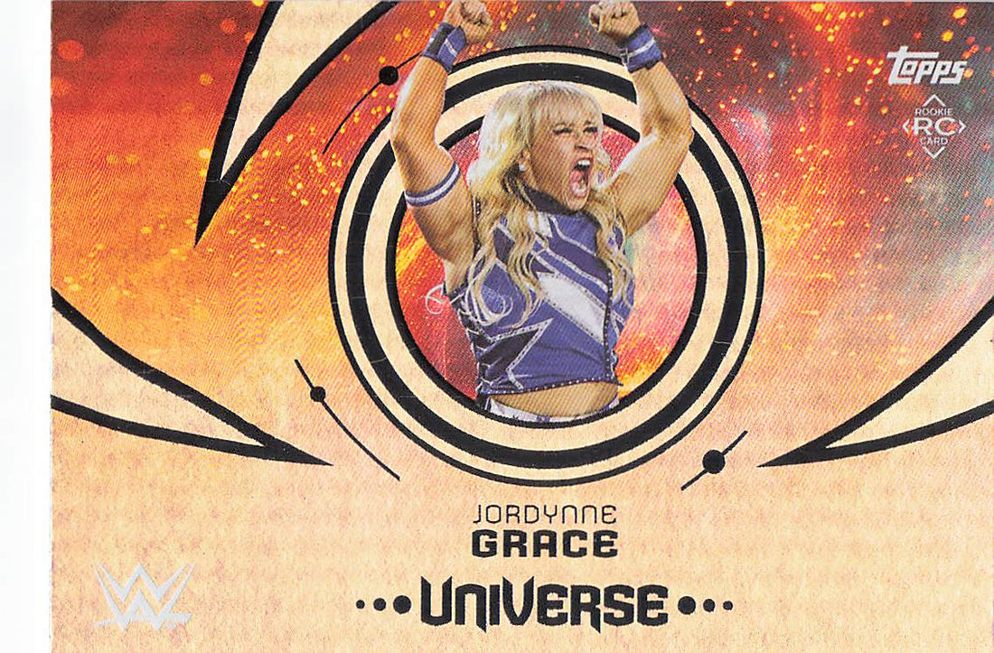 2025 Topps Universe WWE Wrestling Jordynne Grace #118 Rookie