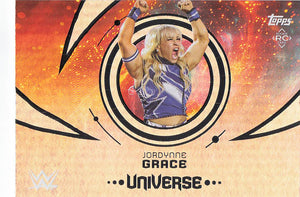 2025 Topps Universe WWE Wrestling Jordynne Grace #118 Rookie