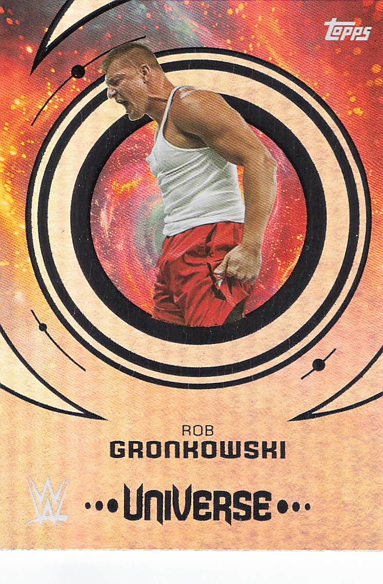 2025 Topps Universe WWE Wrestling Rob Gronkowski #3