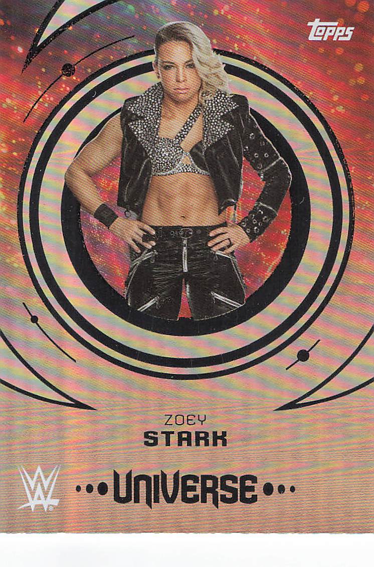 2025 Topps Universe WWE Wrestling Zoey Stark #17