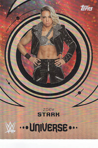 2025 Topps Universe WWE Wrestling Zoey Stark #17