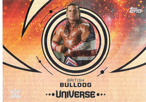 2025 Topps Universe WWE Wrestling British Bulldog #162