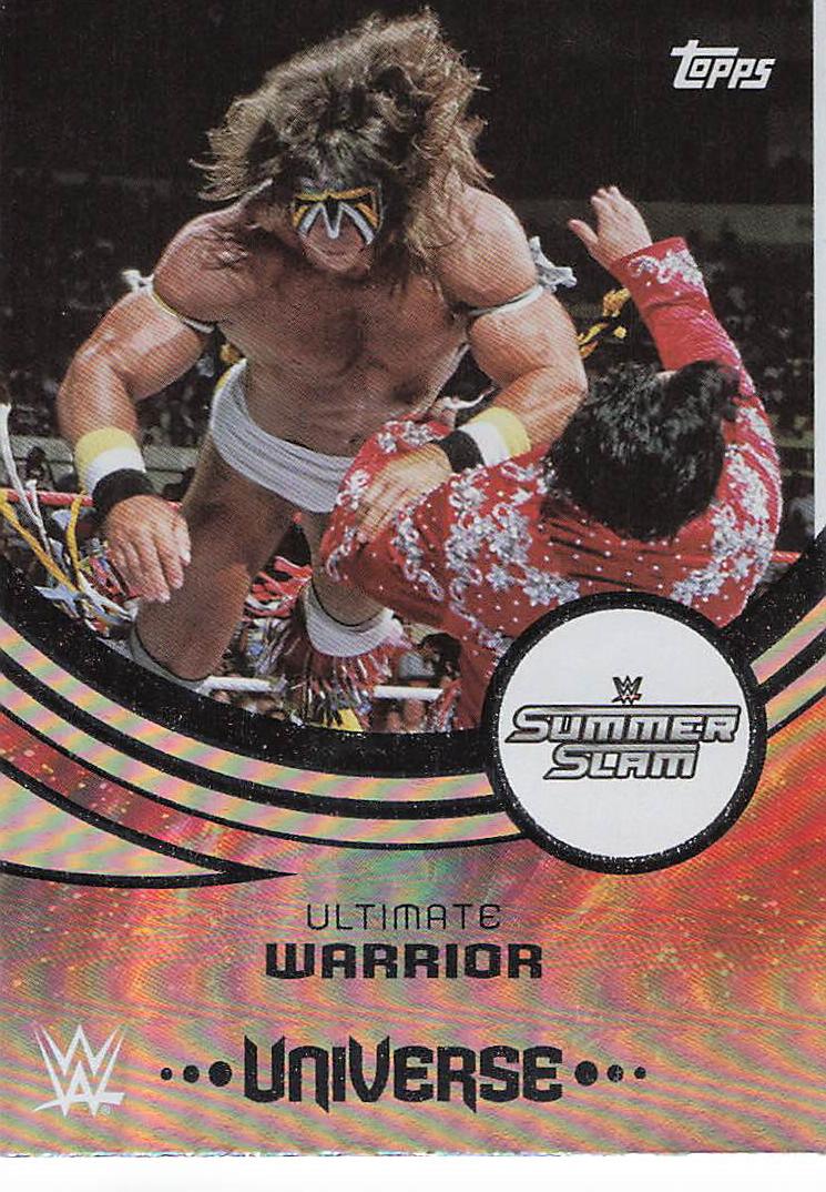 2025 Topps Universe WWE Wrestling Ultimate Warrior #280