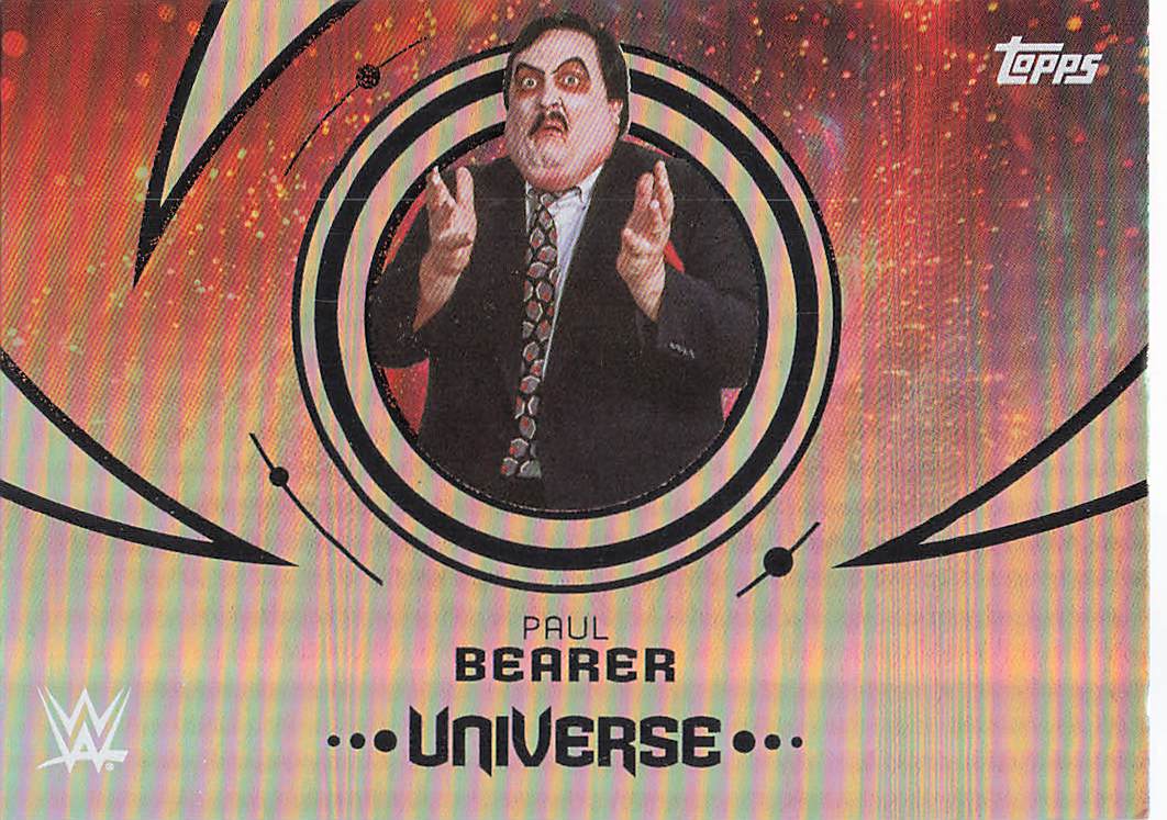 2025 Topps Universe WWE Wrestling Paul Bearer #179
