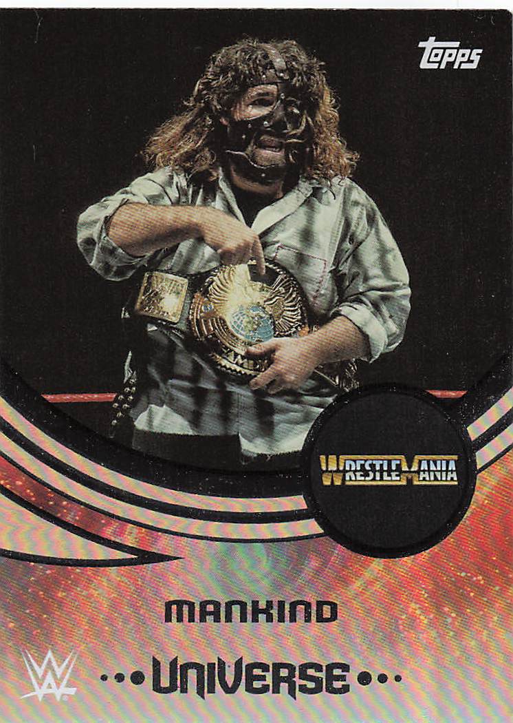 2025 Topps Universe WWE Wrestling Mankind #220