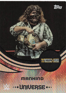 2025 Topps Universe WWE Wrestling Mankind #220