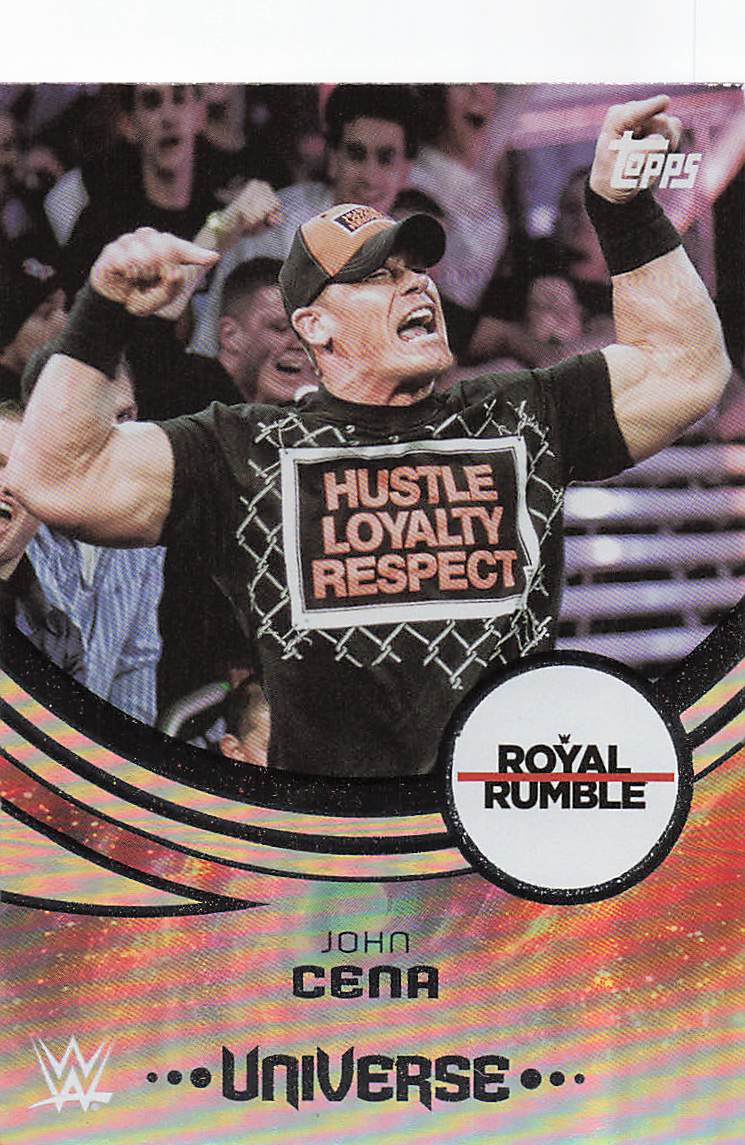 2025 Topps Universe WWE Wrestling John Cena #201