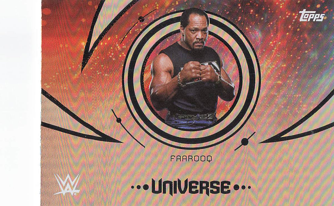 2025 Topps Universe WWE Wrestling Faarooq #156