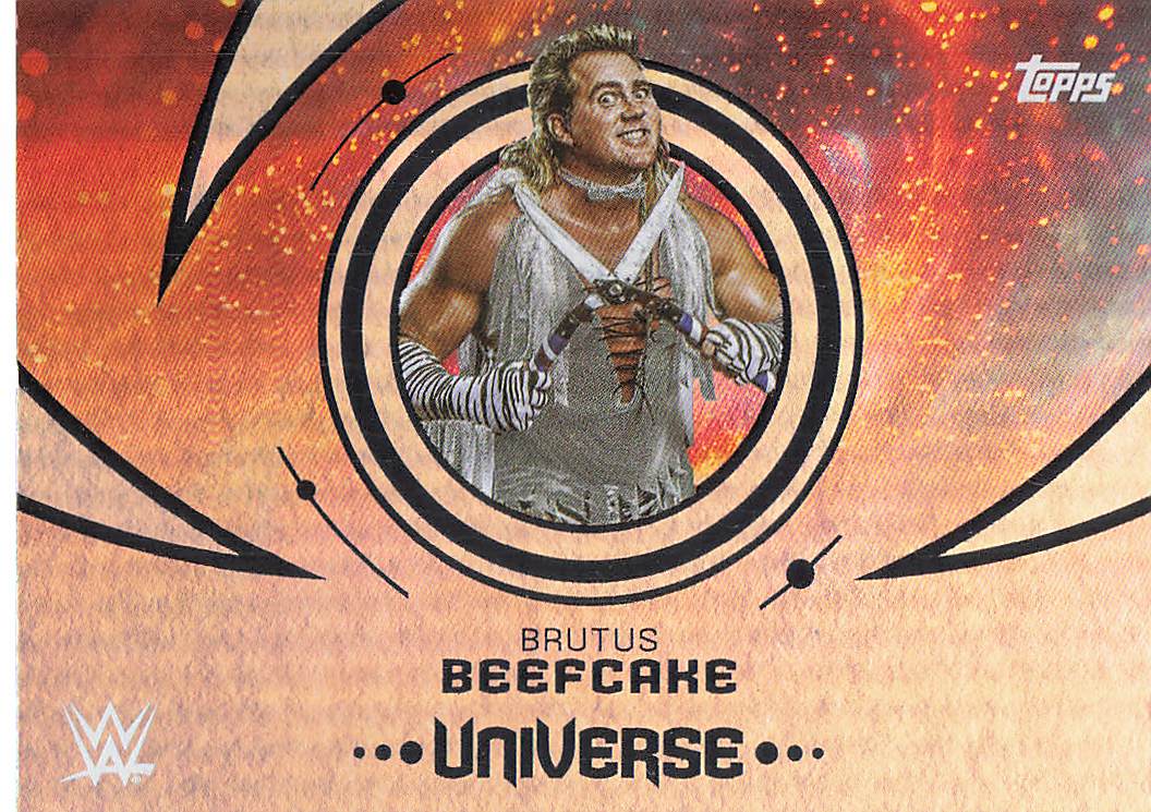 2025 Topps Universe WWE Wrestling Brutus Beefcake #178