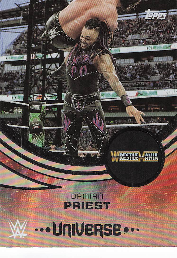 2025 Topps Universe WWE Wrestling Damian Priest #258