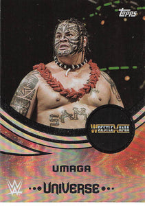 2025 Topps Universe WWE Wrestling Umaga #222