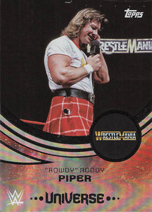 2025 Topps Universe WWE Wrestling "Rowdy" Roddy Piper #234