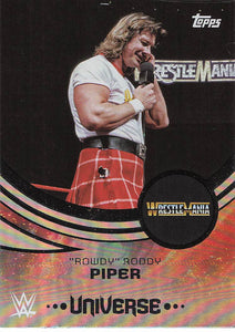 2025 Topps Universe WWE Wrestling "Rowdy" Roddy Piper #234