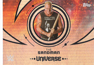 2025 Topps Universe WWE Wrestling The Sandman #151