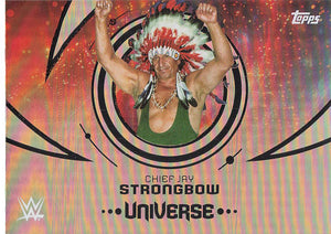 2025 Topps Universe WWE Wrestling Chief Jay Strongbow #158