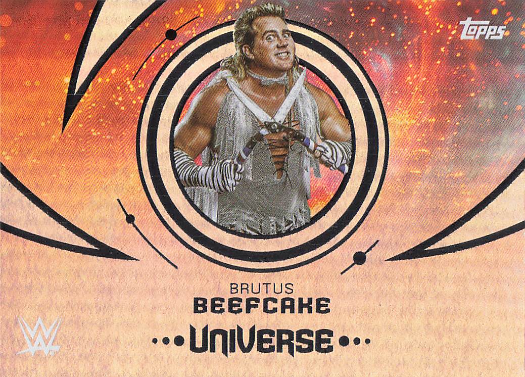 2025 Topps Universe WWE Wrestling Brutus Beefcake #178