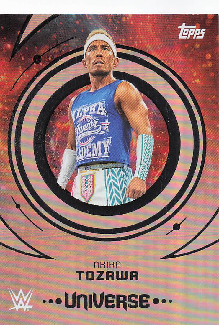 2025 Topps Universe WWE Wrestling Akira Tozawa #15