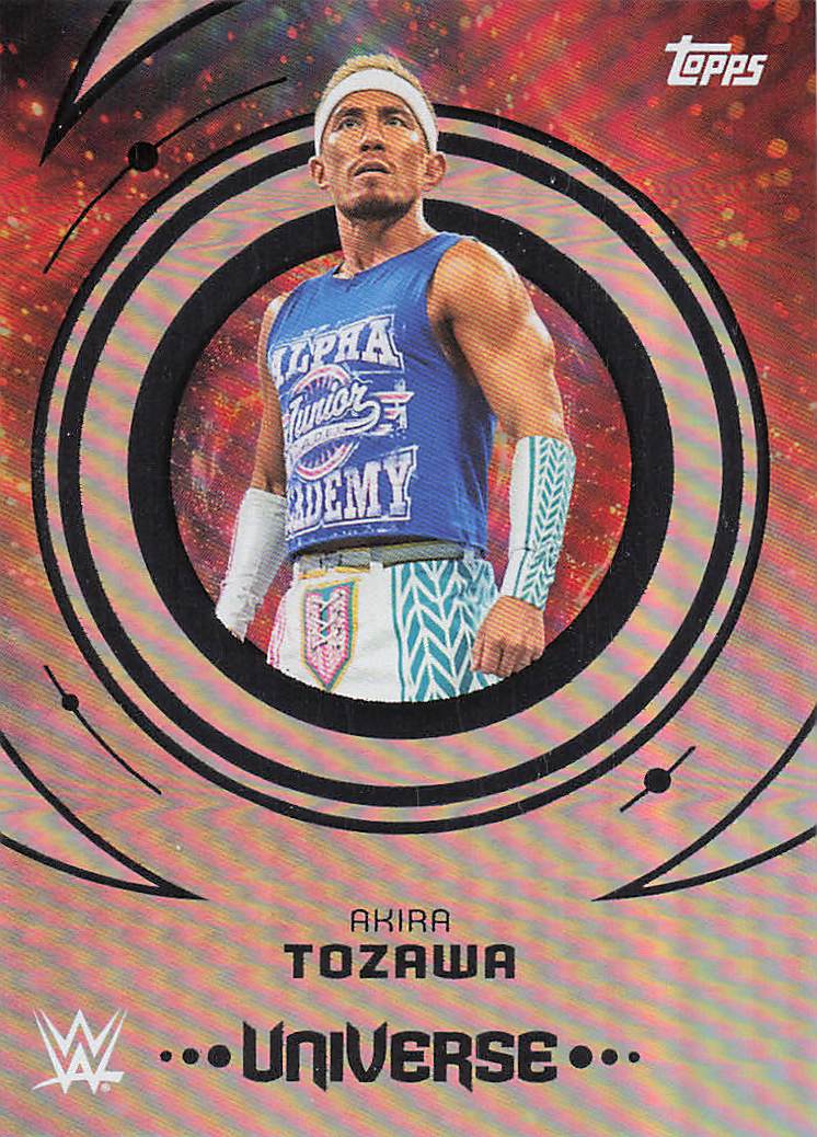 2025 Topps Universe WWE Wrestling Akira Tozawa #15