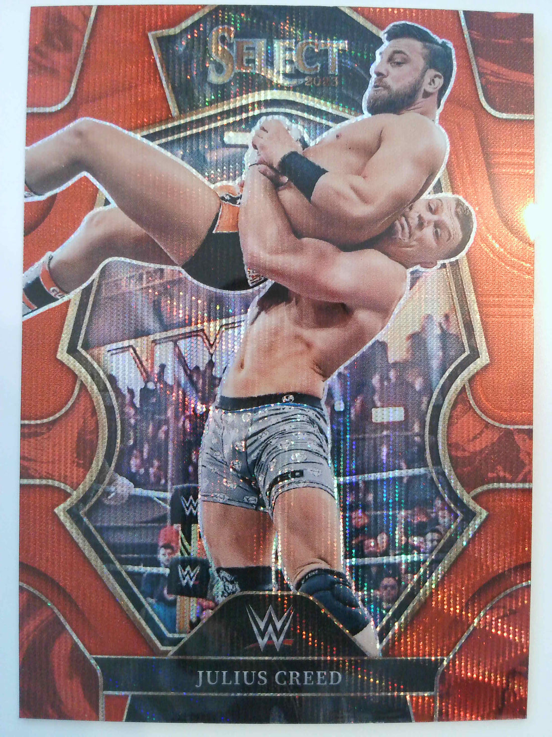 2023 Panini Select WWE Wrestling Red Wave Julius Creed #106