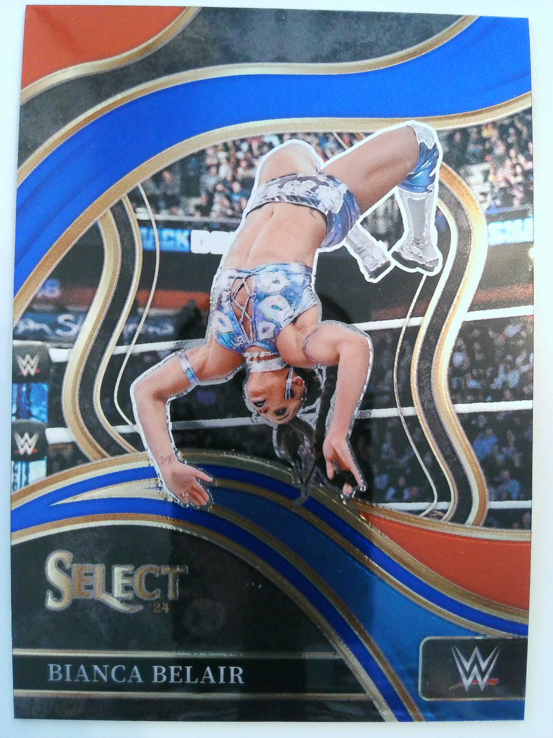 2024 Panini Select WWE Wrestling Red and Blue Bianca Belair #268