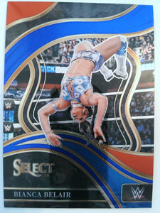 2024 Panini Select WWE Wrestling Red and Blue Bianca Belair #268