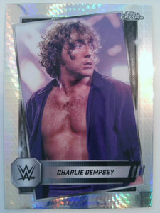 2025 Topps Chrome WWE Wrestling Prism Refractor Charlie Dempsey #200