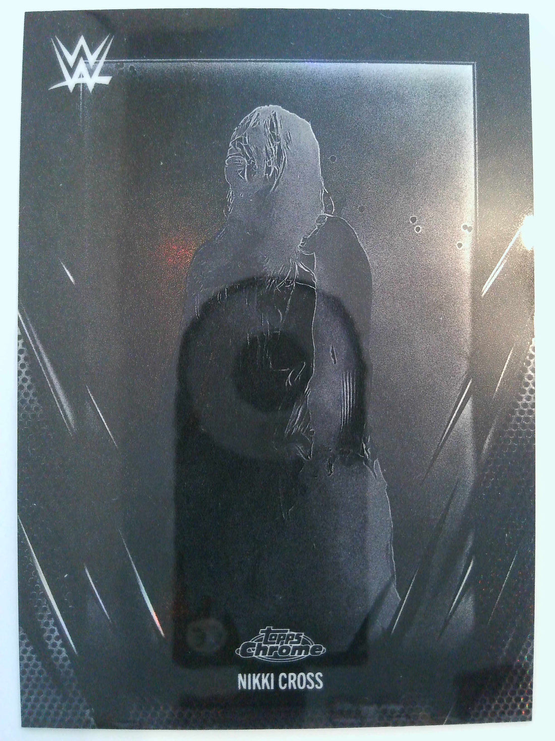 2026 Topps Chrome WWE Wrestling Negative Refractor Nikki Cross #132