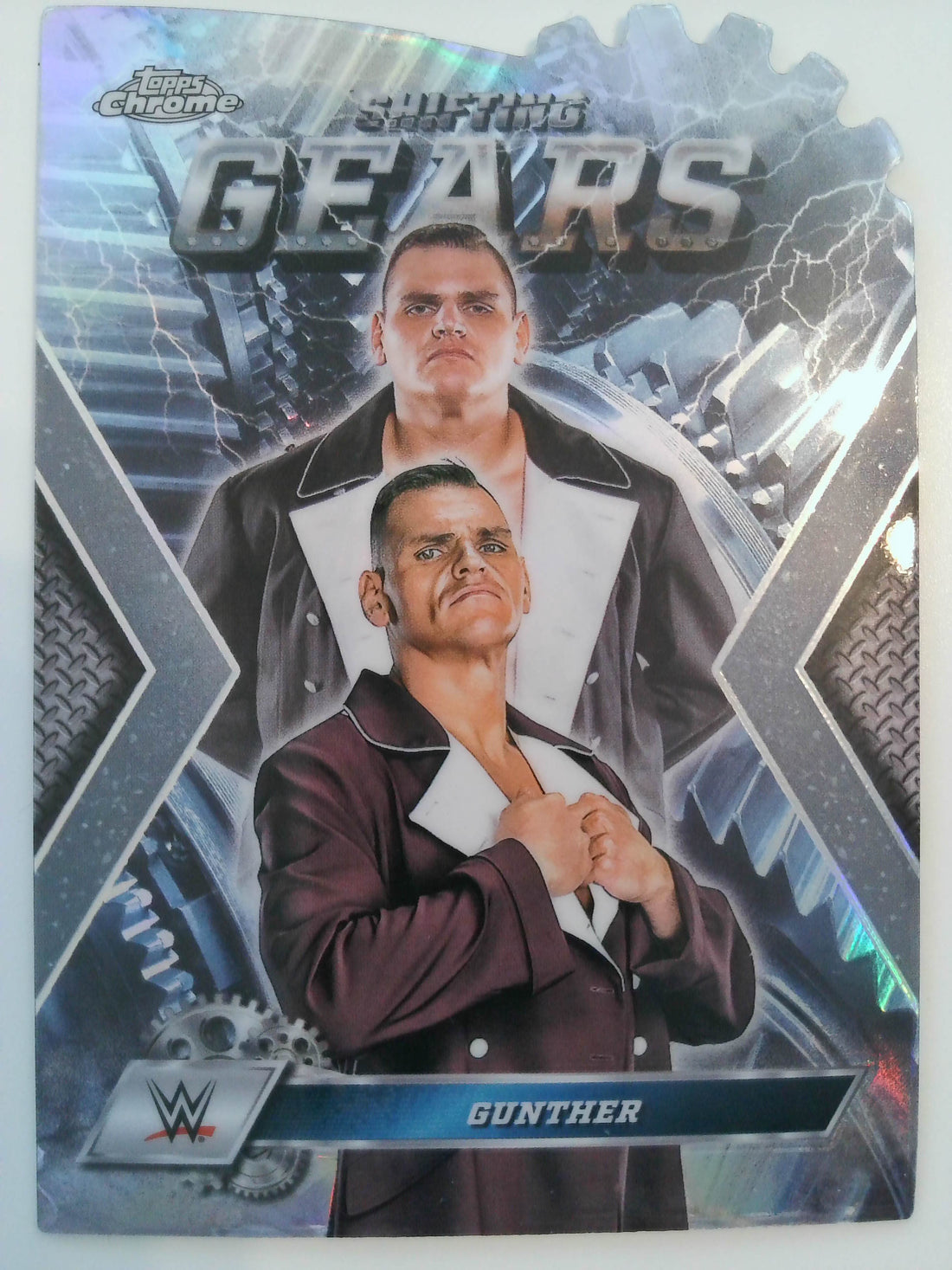2025 Topps Chrome WWE Wrestling Shifting Gears Gunther #SG-GT
