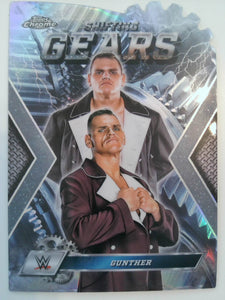 2025 Topps Chrome WWE Wrestling Shifting Gears Gunther #SG-GT