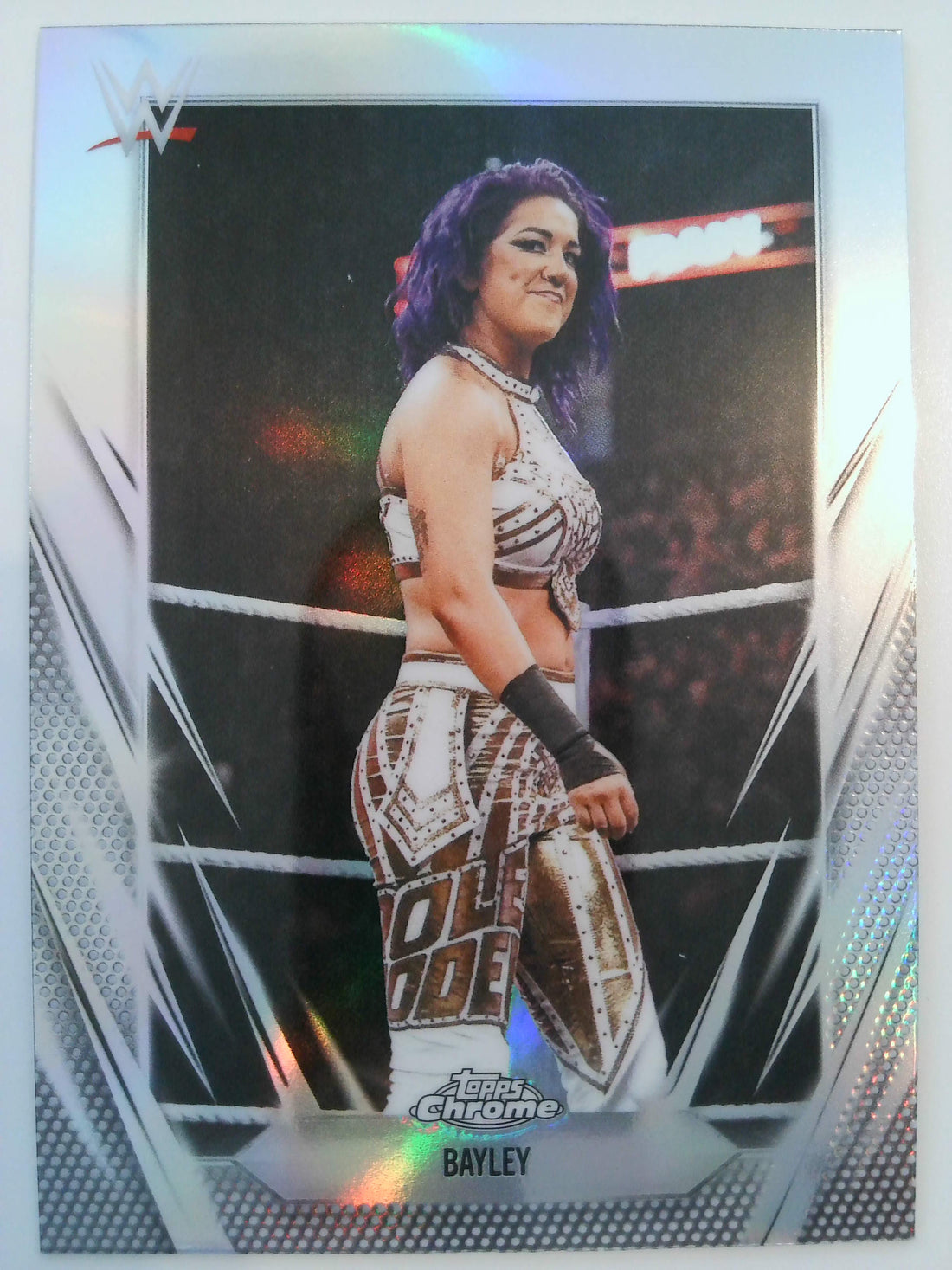2026 Topps Chrome WWE Wrestling Refractor Bayley #19