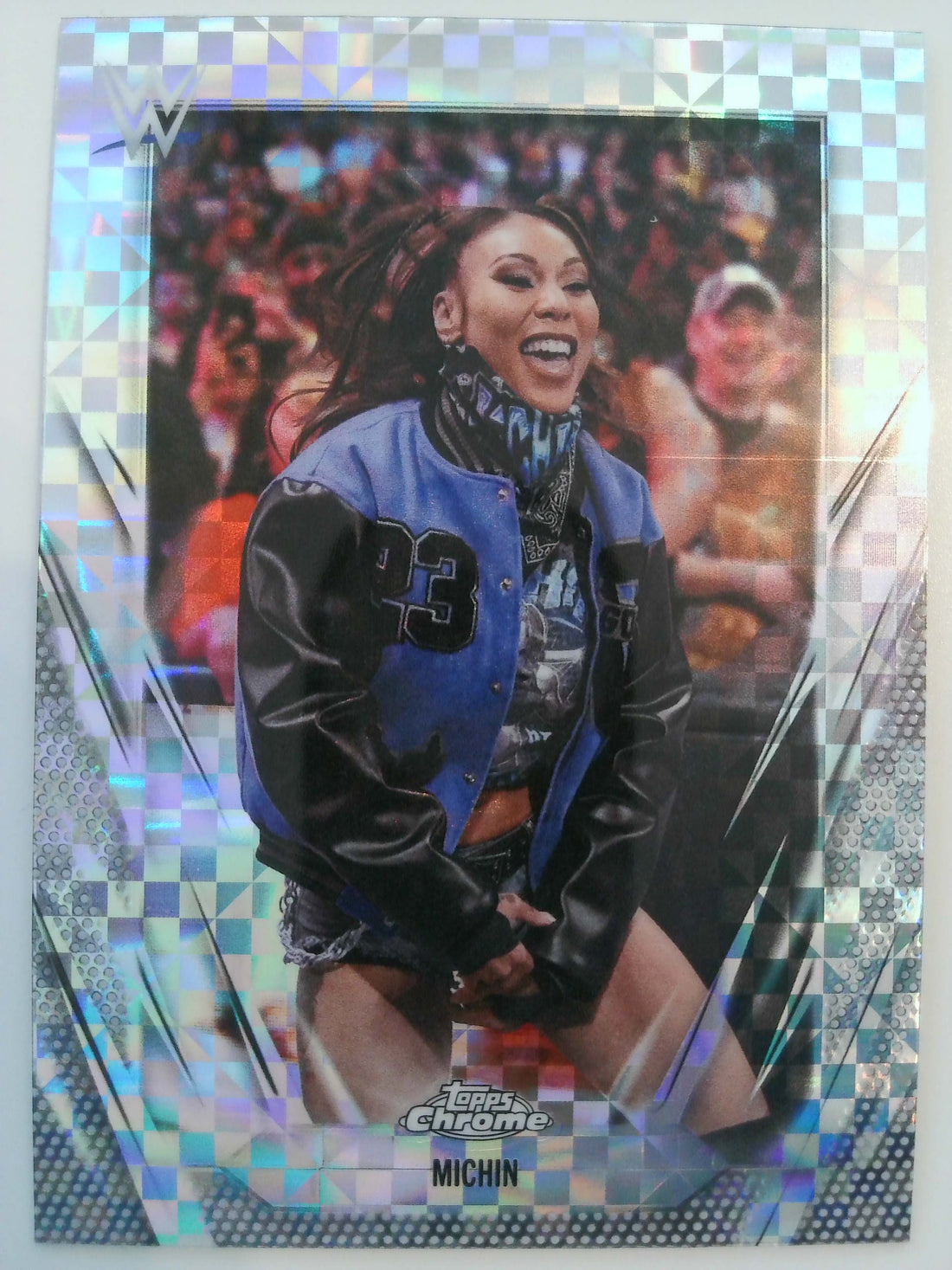 2026 Topps Chrome WWE Wrestling X-Fractor Michin #32
