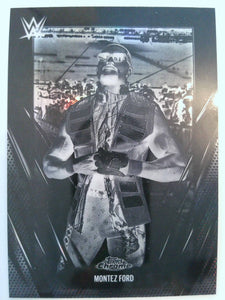 2026 Topps Chrome WWE Wrestling Negative Refractor Montez Ford #150