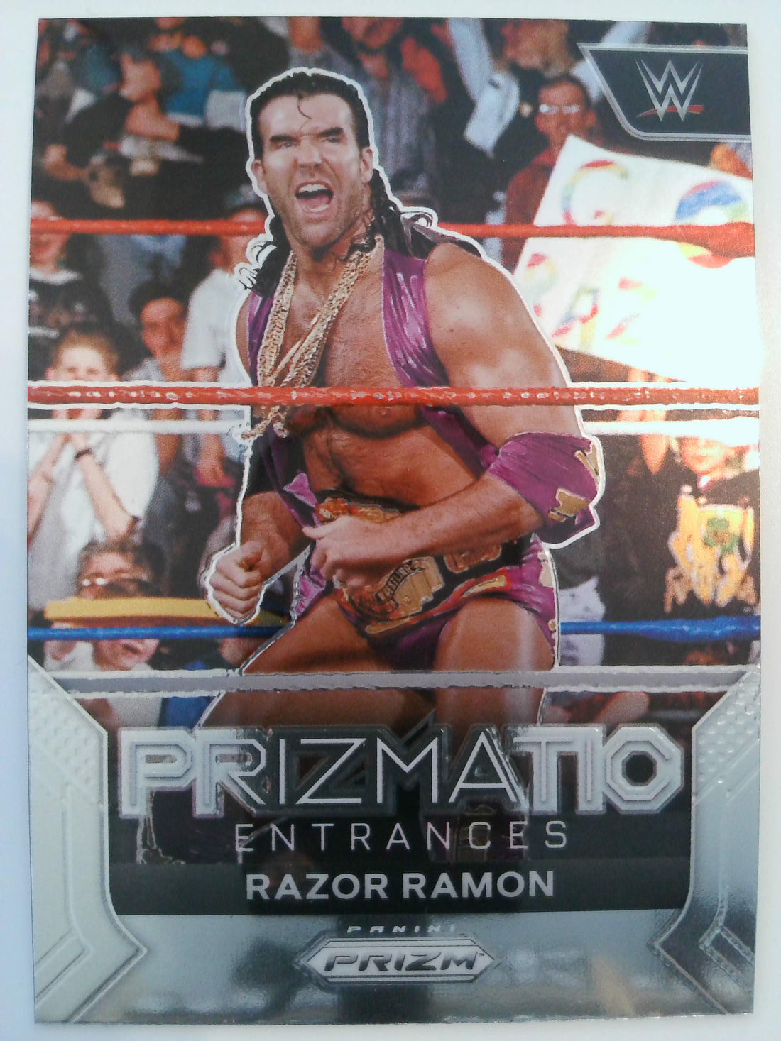 2024 Panini Prizm WWE Wrestling Prizmatic Entrances Razor Ramon #16