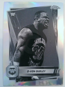 2025 Topps Chrome WWE Wrestling Sepia Refractor D-Von Dudley #115