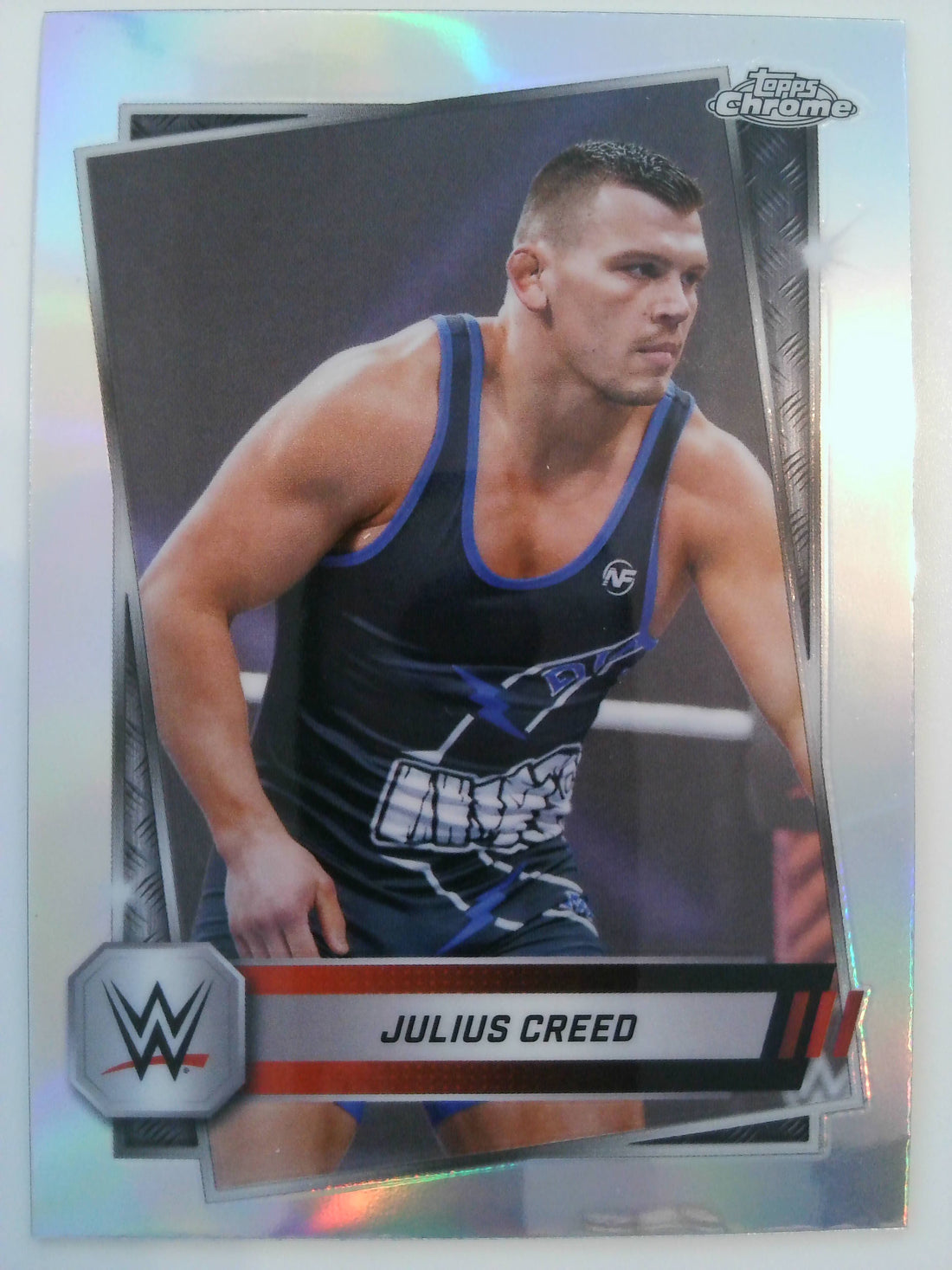 2025 Topps Chrome WWE Wrestling Refractor Julius Creed #148