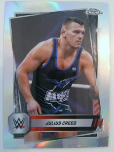 2025 Topps Chrome WWE Wrestling Refractor Julius Creed #148