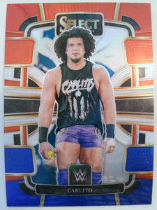 2024 Panini Select WWE Wrestling Red and Blue Carlito #10