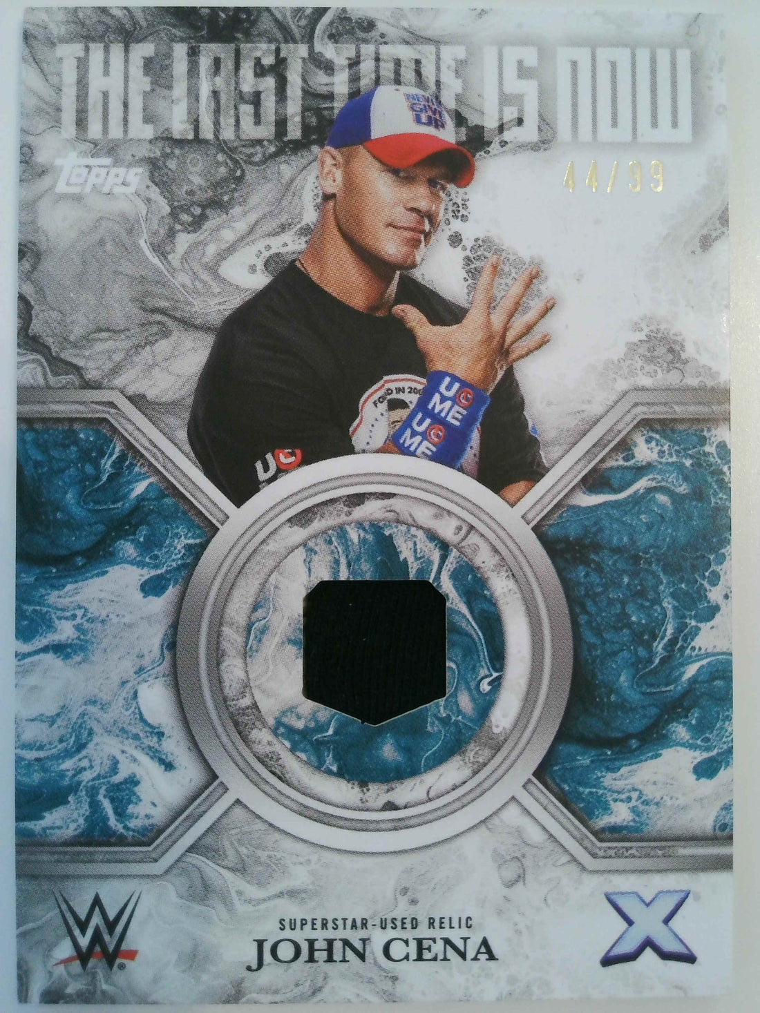 2025 Exalted WWE John Cena The Last Time Is Now Relics 44/99 John Cena #JFCR-JC