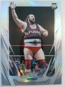 2026 Topps Chrome WWE Wrestling Refractor Earthquake #106
