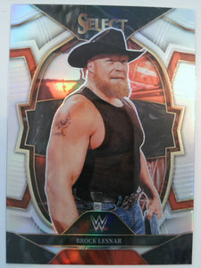 2023 Panini Select WWE Wrestling Silver Prizms Brock Lesnar #8