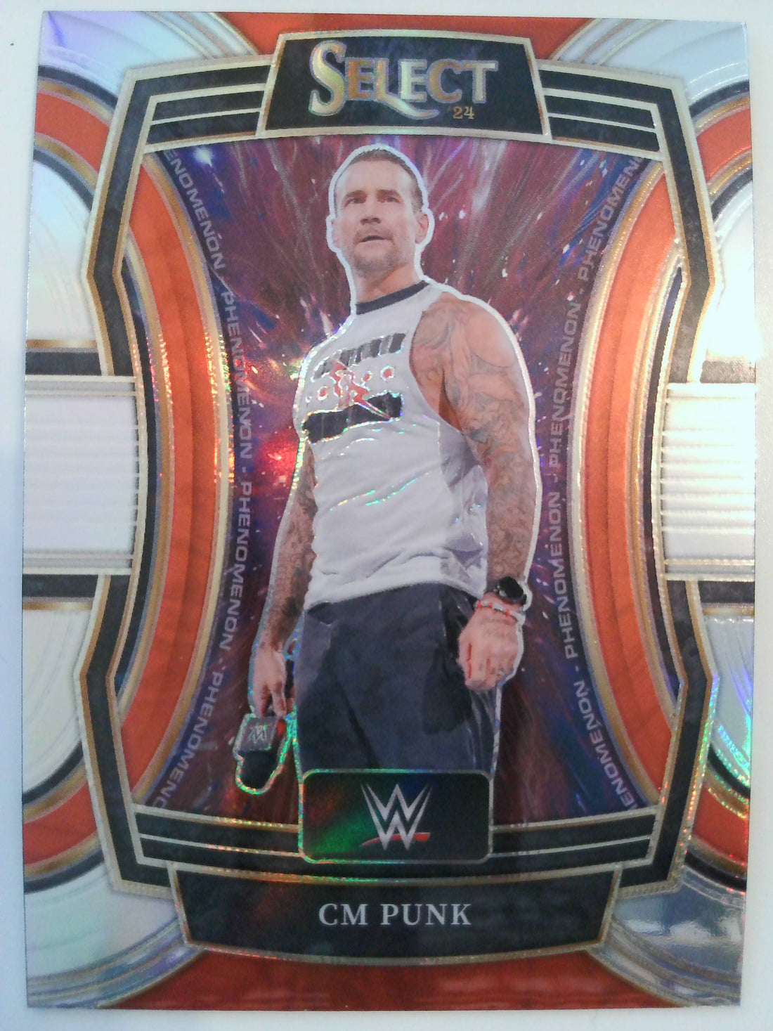2024 Panini Select WWE Wrestling Silver Prizms CM Punk #20