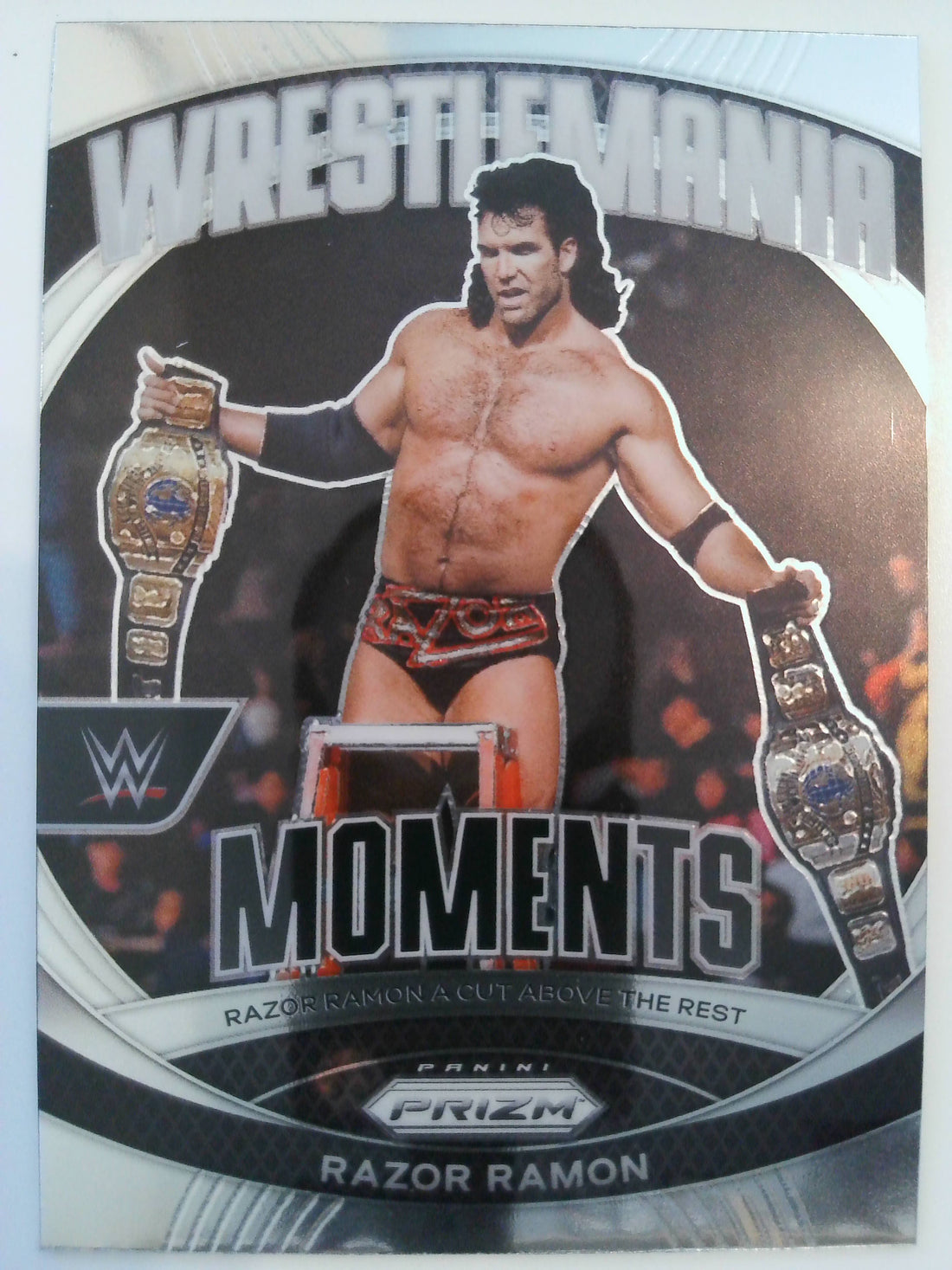2024 Panini Prizm WWE Wrestling WrestleMania Moments Razor Ramon #35