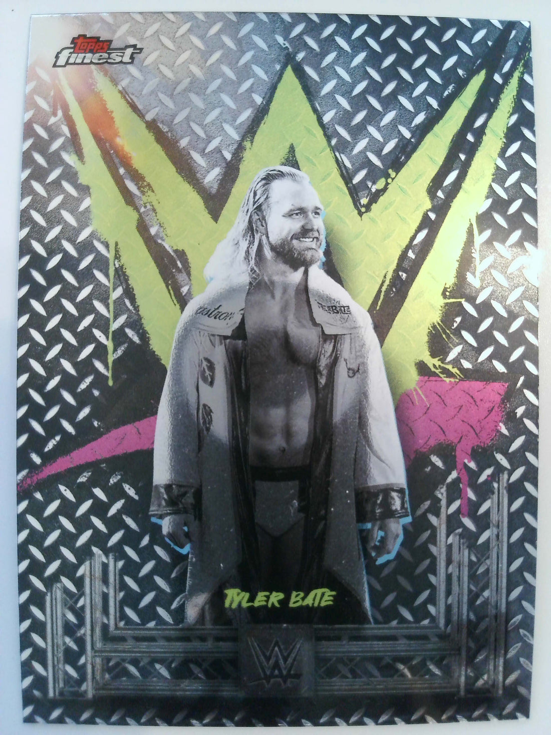 2025 Topps Finest WWE Wrestling Tyler Bate #26