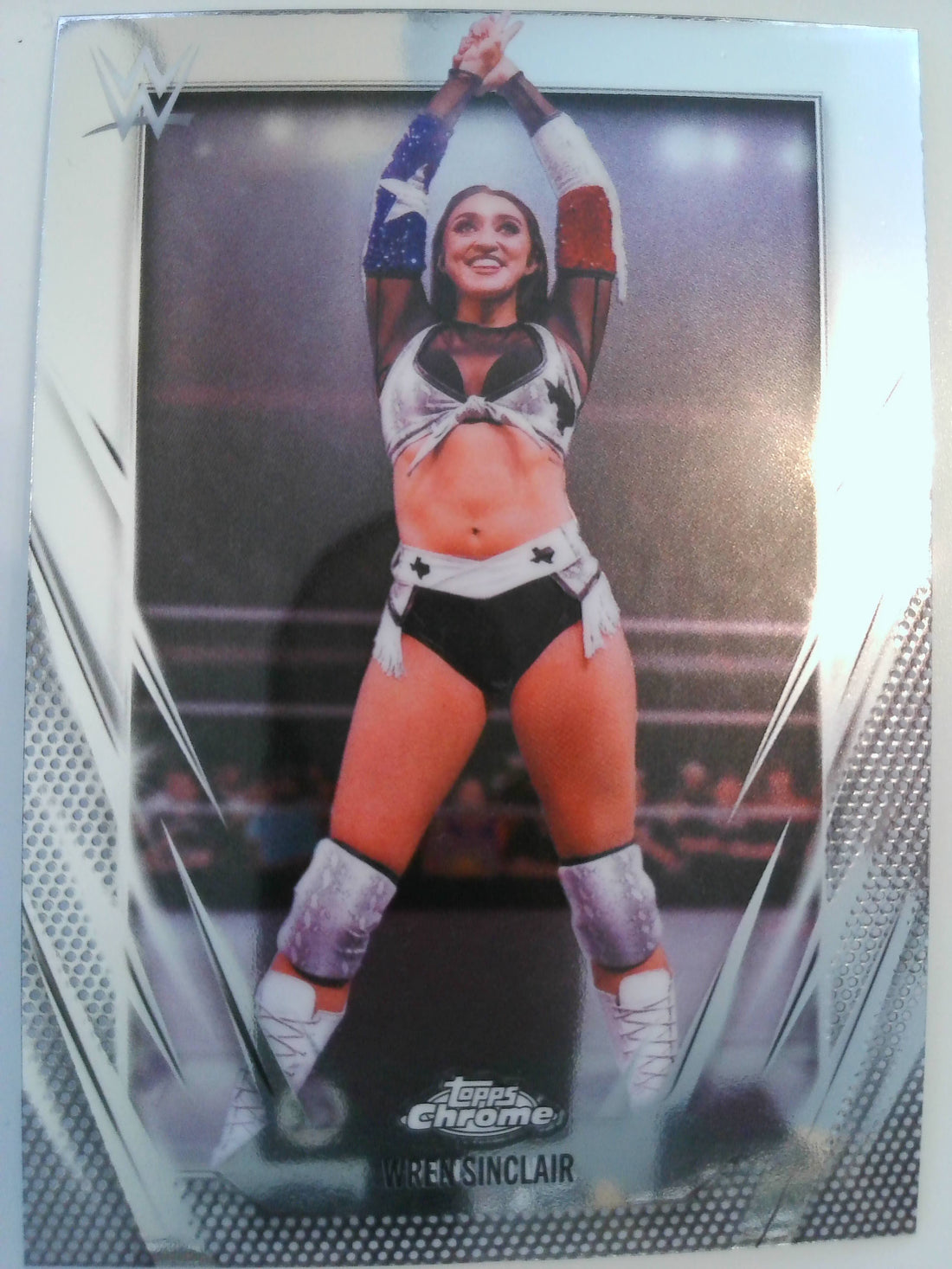 2026 Topps Chrome WWE Wrestling Wren Sinclair #134