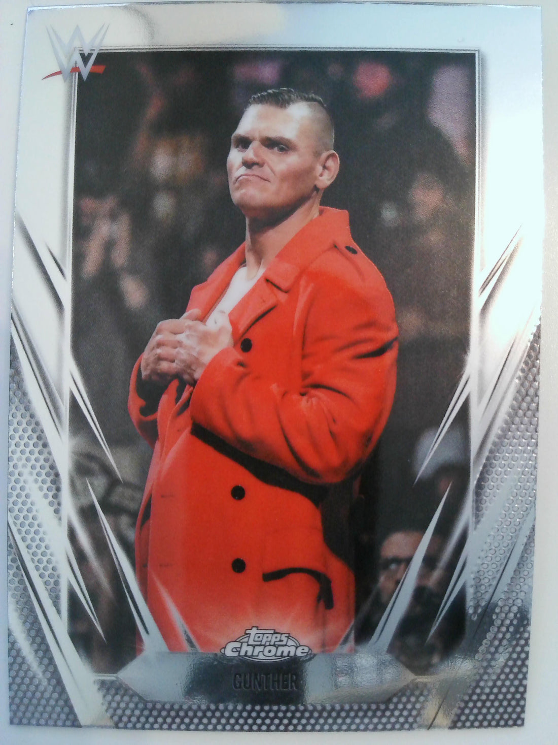 2026 Topps Chrome WWE Wrestling Gunther #8