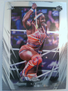 2026 Topps Chrome WWE Wrestling Tyra Mae Steele #144 Rookie
